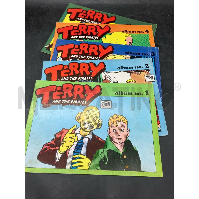 LOTTO FUMETTO TERRY AND THE PIRATES 5 VOL | Mercatino dell'Usato Roma eur 1