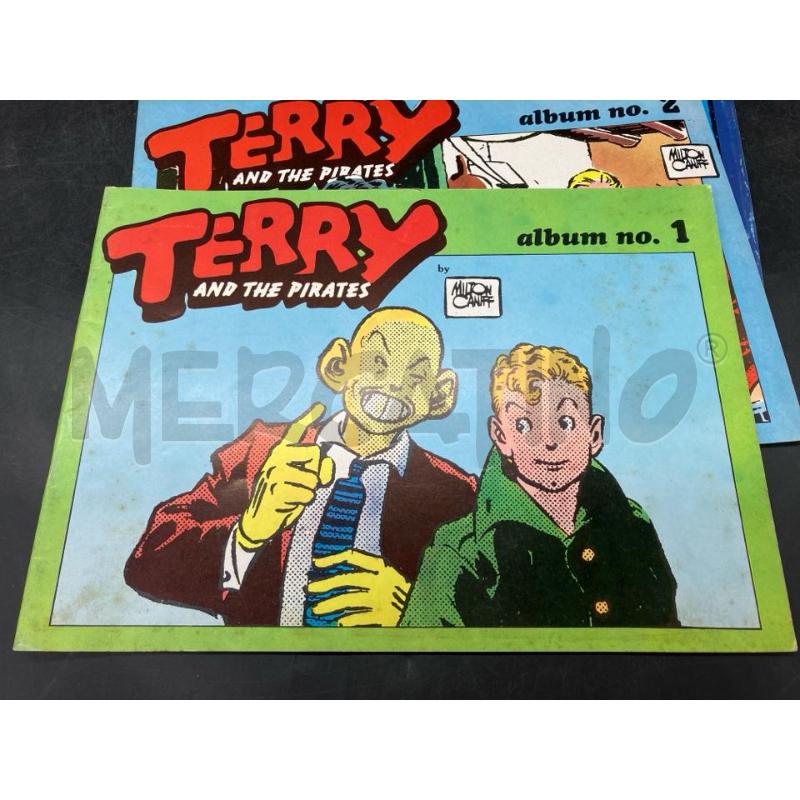 LOTTO FUMETTO TERRY AND THE PIRATES 5 VOL | Mercatino dell'Usato Roma eur 2