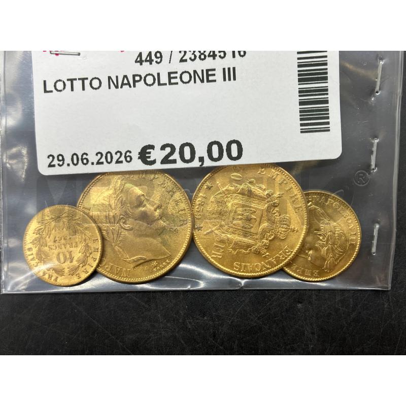 LOTTO NAPOLEONE III | Mercatino dell'Usato Roma eur 1
