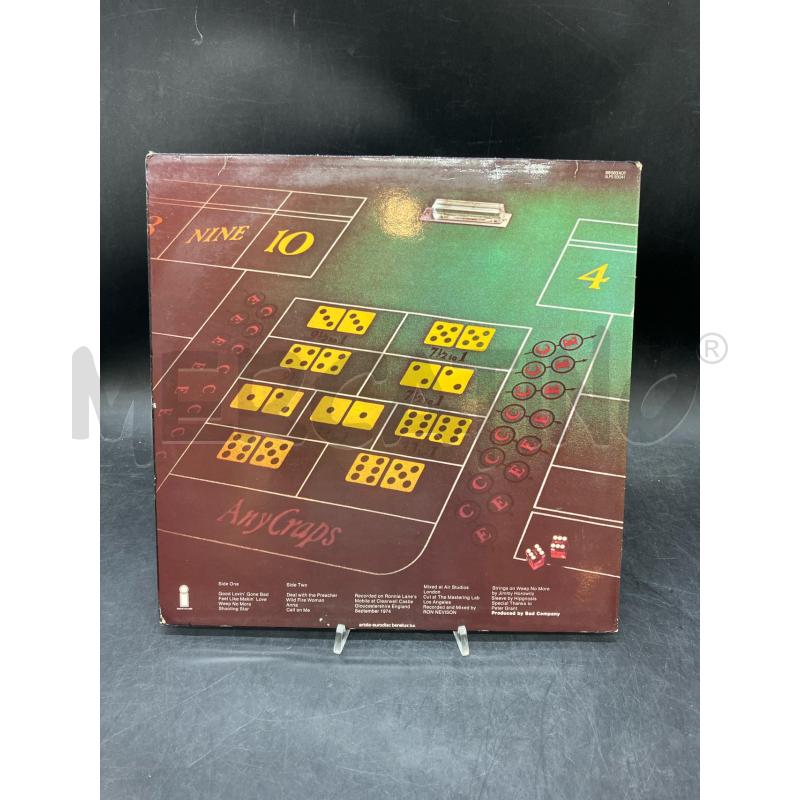 LP BAD COMPANY STRAIGHT SHOOTER | Mercatino dell'Usato Roma eur 2