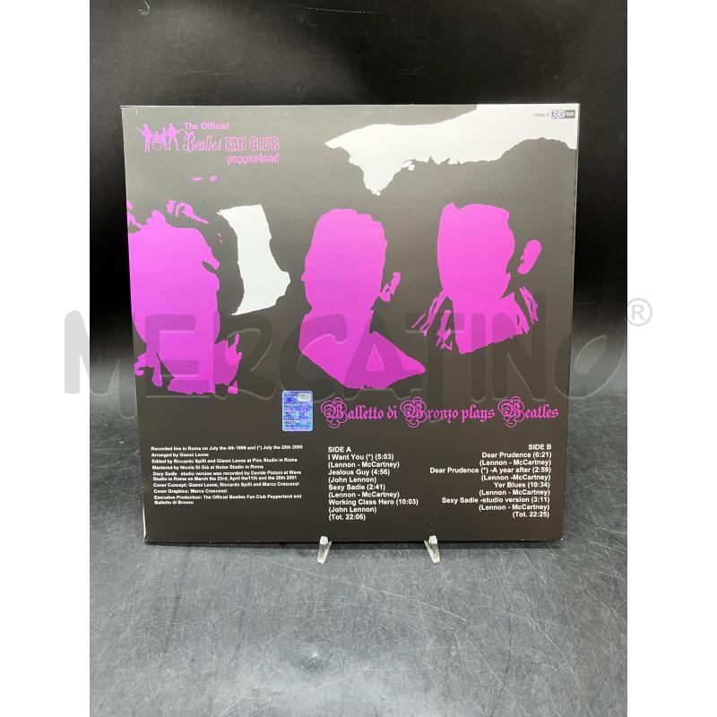 LP BALLETTO DI BRONZO PLAYS BEATLES | Mercatino dell'Usato Roma eur 2