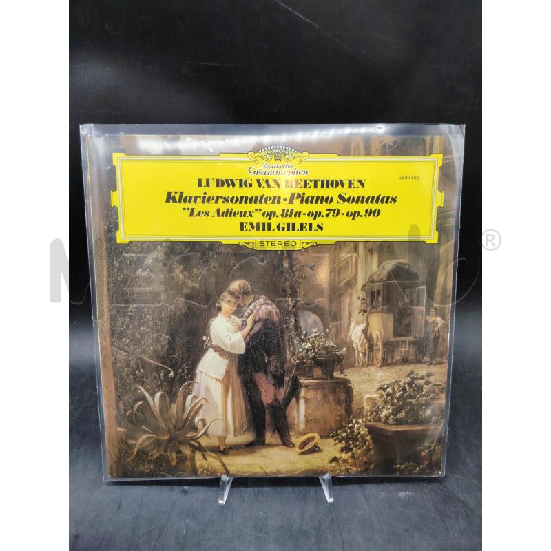LP DEUTSCHE GRAMMOPHON KLAVIERSONATEN | Mercatino dell'Usato Roma eur 1