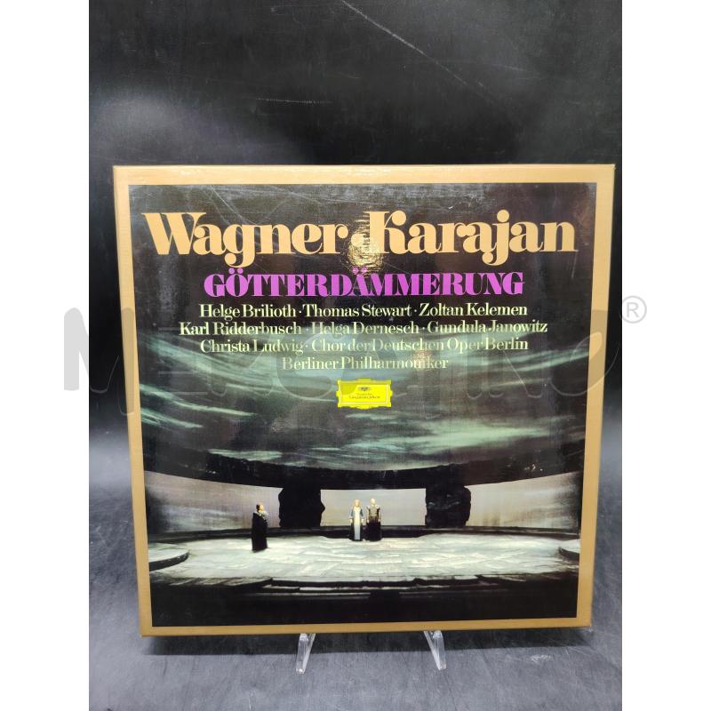 LP DEUTSCHE GRAMMOPHON WAGNER KARAJAN GOTTERDAMMERUNG | Mercatino dell'Usato Roma eur 1