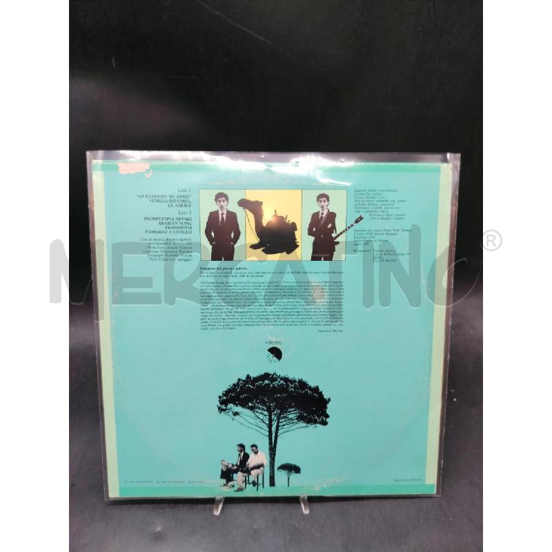 LP FRANCO BATTIATO PATRIOTS | Mercatino dell'Usato Roma eur 2