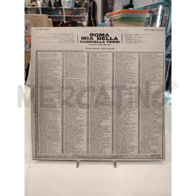 LP GABRIELLA FERRI ROMA MIA BELLA | Mercatino dell'Usato Roma eur 2
