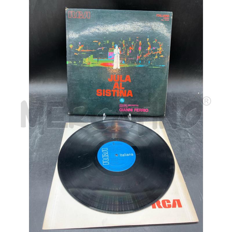LP GIANNI FERRIO JULA AL SISTINA | Mercatino dell'Usato Roma eur 3