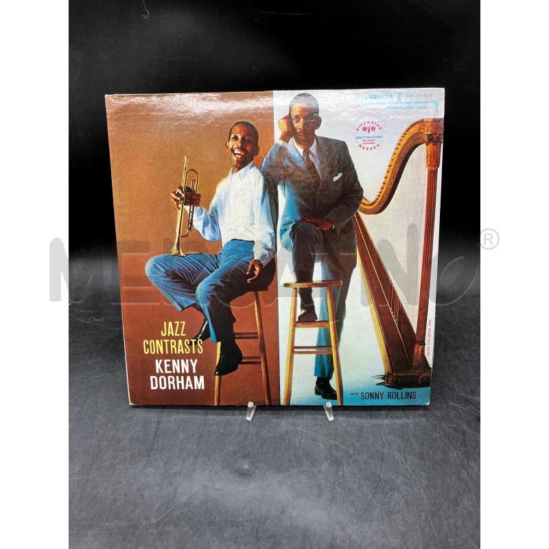 LP JAZZ CONTRASTS KENNY DORHAM | Mercatino dell'Usato Roma eur 1
