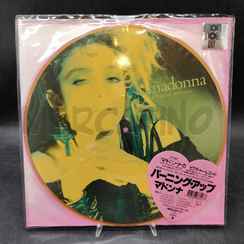 LP MADONNA THE FIRST ALBUM PICTURE DISC | Mercatino dell'Usato Roma eur 1