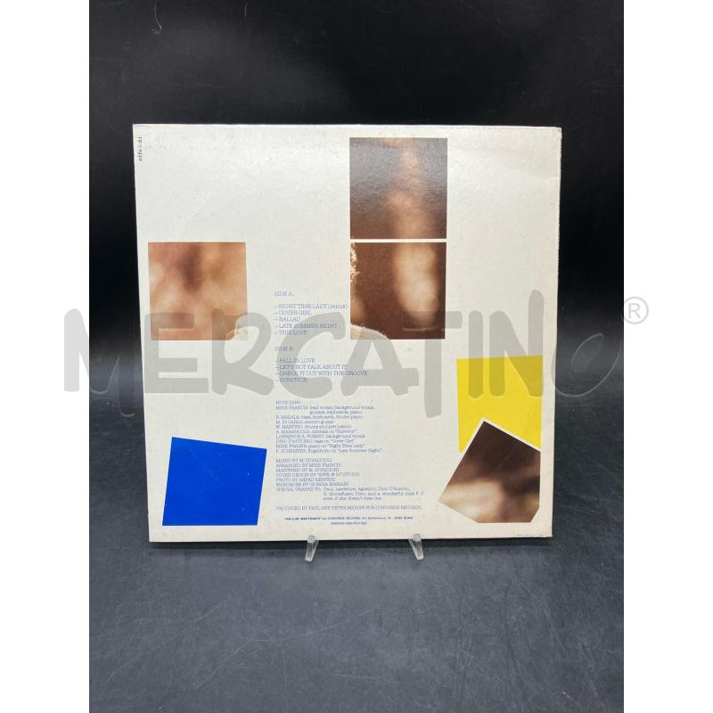 LP MIKE FRANCIS LET'S NOT TALK ABOUT IT | Mercatino dell'Usato Roma eur 2