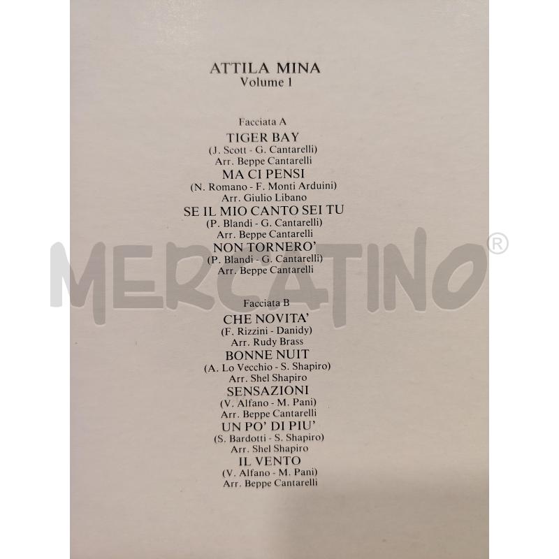 LP MINA ATTILA | Mercatino dell'Usato Roma eur 4