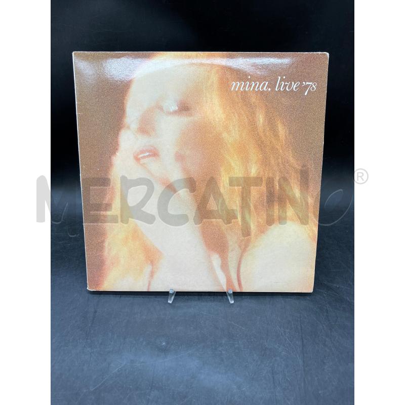 LP MINA LIVE '78 | Mercatino dell'Usato Roma eur 1