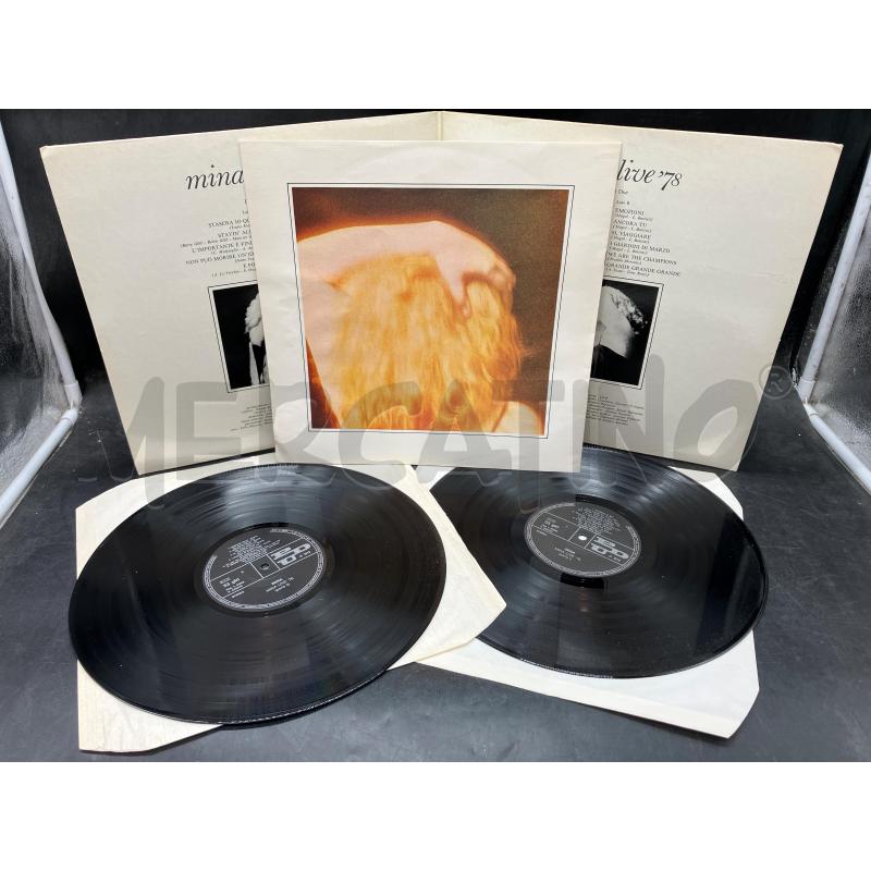 LP MINA LIVE '78 | Mercatino dell'Usato Roma eur 4