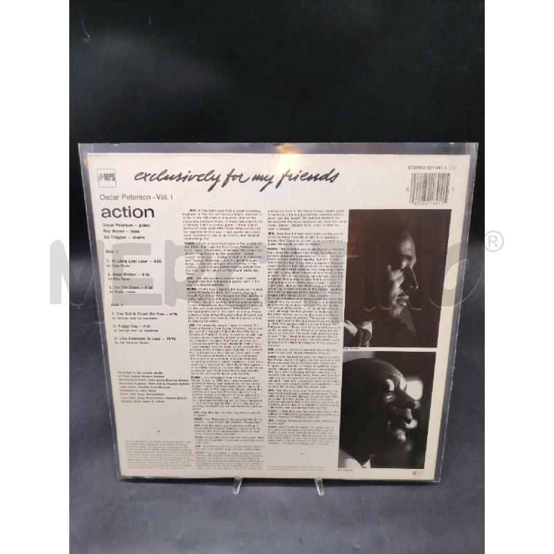 LP OSCAR PETERSON ACTION | Mercatino dell'Usato Roma eur 2