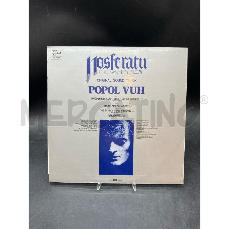 LP POPOL VUH NOSFERATU 1ST PRESS ITALY | Mercatino dell'Usato Roma eur 2