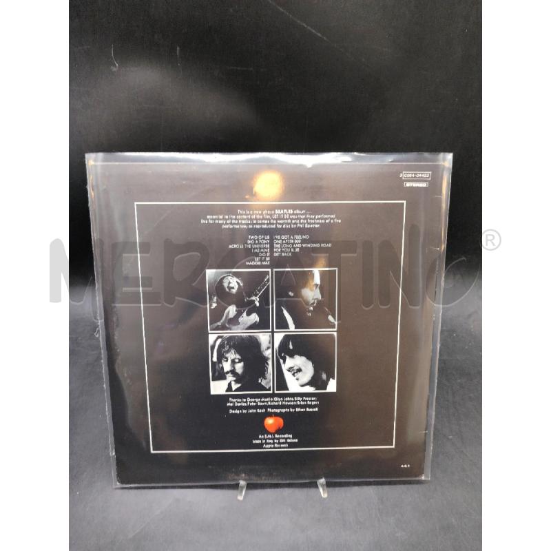 LP THE BEATLES LET IT BE | Mercatino dell'Usato Roma eur 2