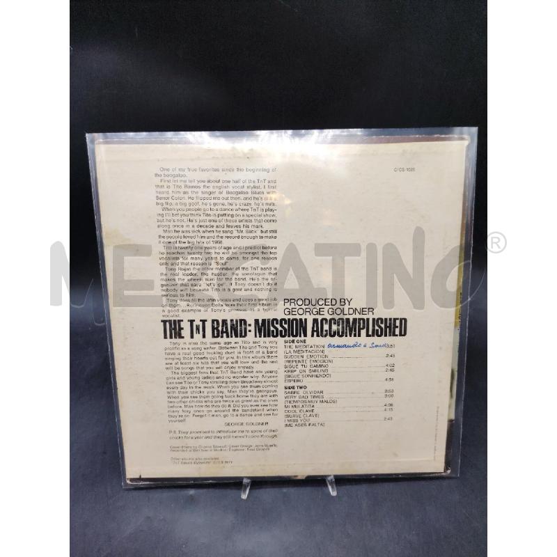 LP THE TNT BAND MISSION ACCOMPLISHED | Mercatino dell'Usato Roma eur 2