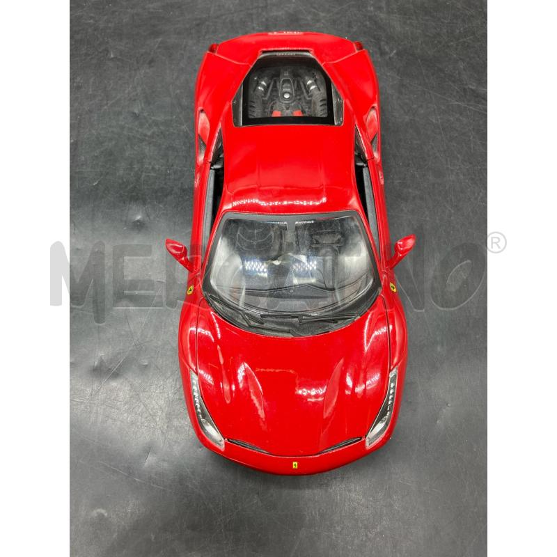 MACCHINA BURAGO FERRARI 488 GTB  SCALA 1/18 | Mercatino dell'Usato Roma eur 2