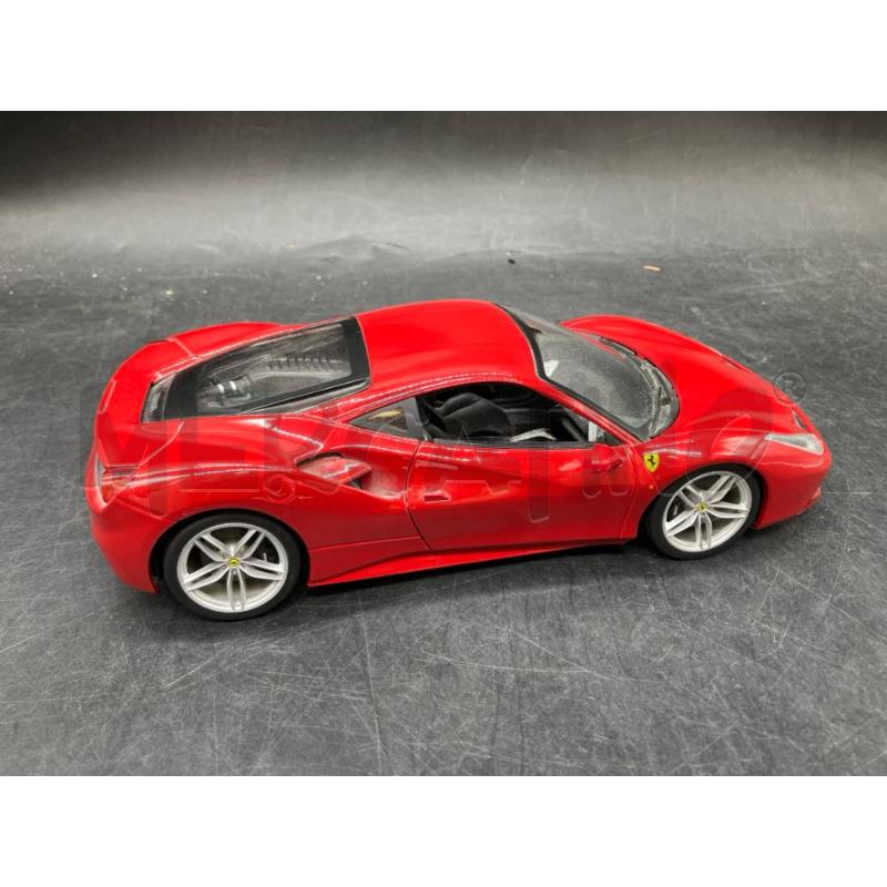 MACCHINA BURAGO FERRARI 488 GTB  SCALA 1/18 | Mercatino dell'Usato Roma eur 3