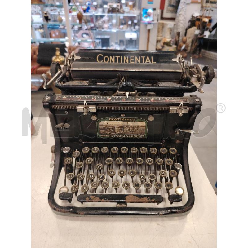 MACCHINA DA SCRIVERE CONTINENTAL DA RIV  | Mercatino dell'Usato Roma eur 1
