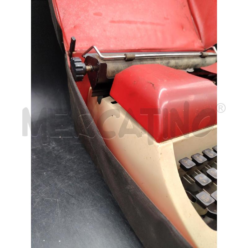 MACCHINA DA SCRIVERE LILLIPUT ROSSA | Mercatino dell'Usato Roma eur 3