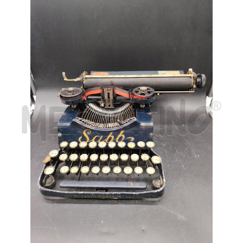 MACCHINA DA SCRIVERE SABB | Mercatino dell'Usato Roma eur 1