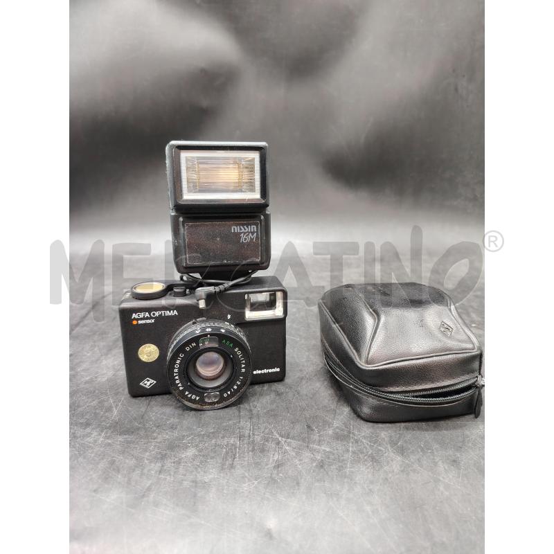 MACCHINA FOTOGRAFICA AGFA OPTIMA SENSOR | Mercatino dell'Usato Roma eur 1