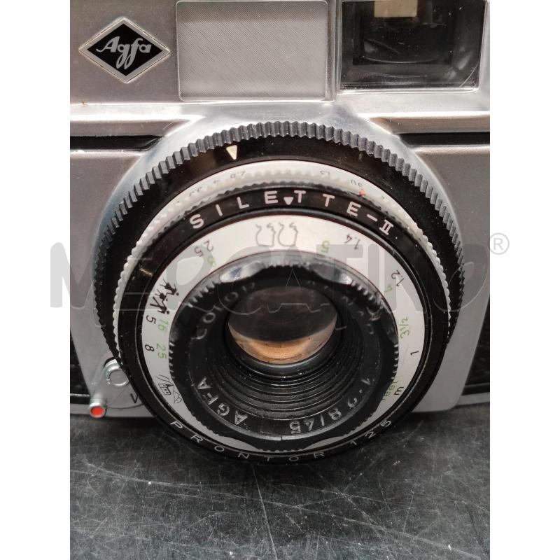 MACCHINA FOTOGRAFICA AGFA SILETTE II PRONTOR 125 | Mercatino dell'Usato Roma eur 3