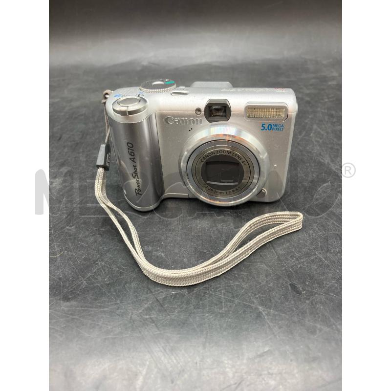 MACCHINA FOTOGRAFICA CANON POWERSHOT A610 | Mercatino dell'Usato Roma eur 1