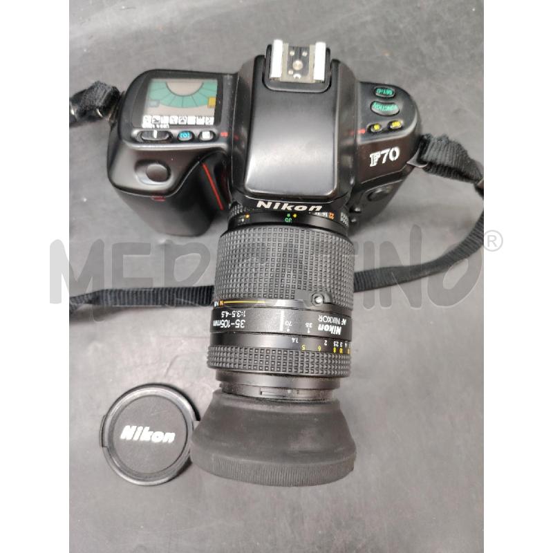 MACCHINA FOTOGRAFICA NIKON F70  | Mercatino dell'Usato Roma eur 2