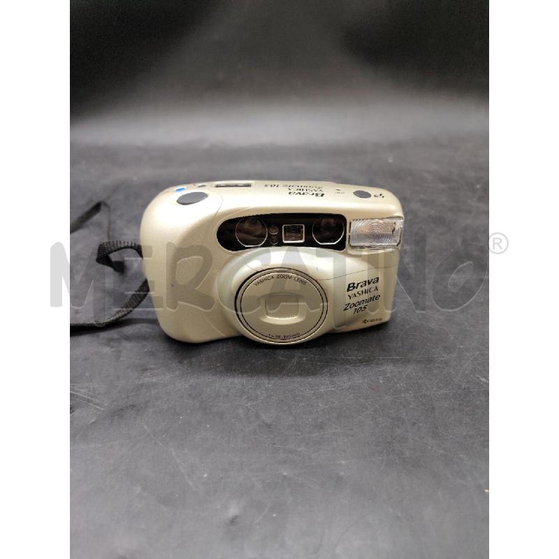 MACCHINA FOTOGRAFICA YASHICA BRAVA ZOOMATE 105 | Mercatino dell'Usato Roma eur 1