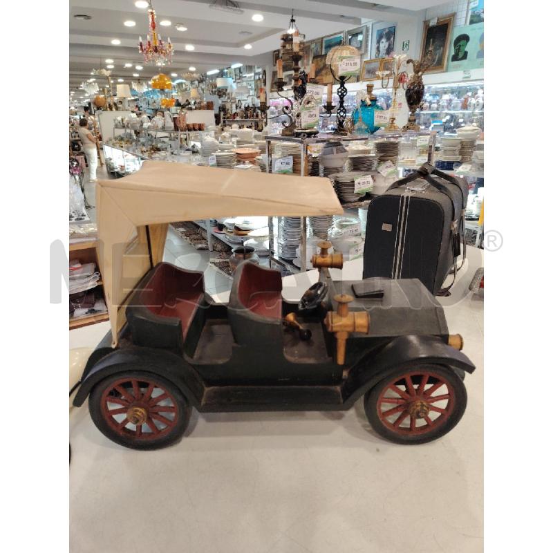 MACCHINA LEGNO VINTAGE DA RIV  | Mercatino dell'Usato Roma eur 1