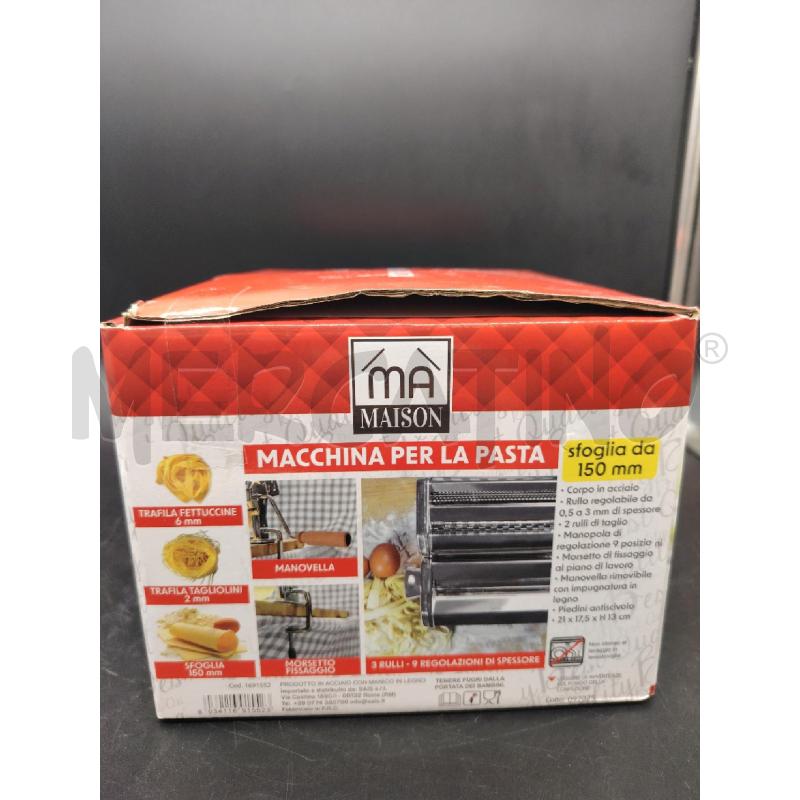 MACCHINA PER LA PASTA  | Mercatino dell'Usato Roma eur 2