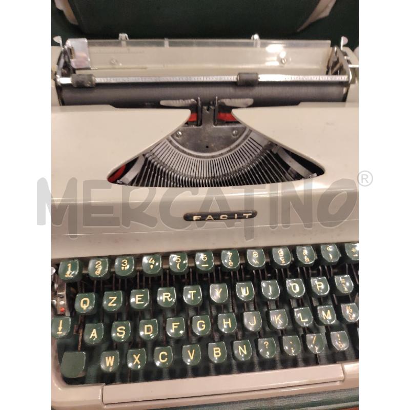 MACCHINA  PER SCRIVERE FACIT  | Mercatino dell'Usato Roma eur 2