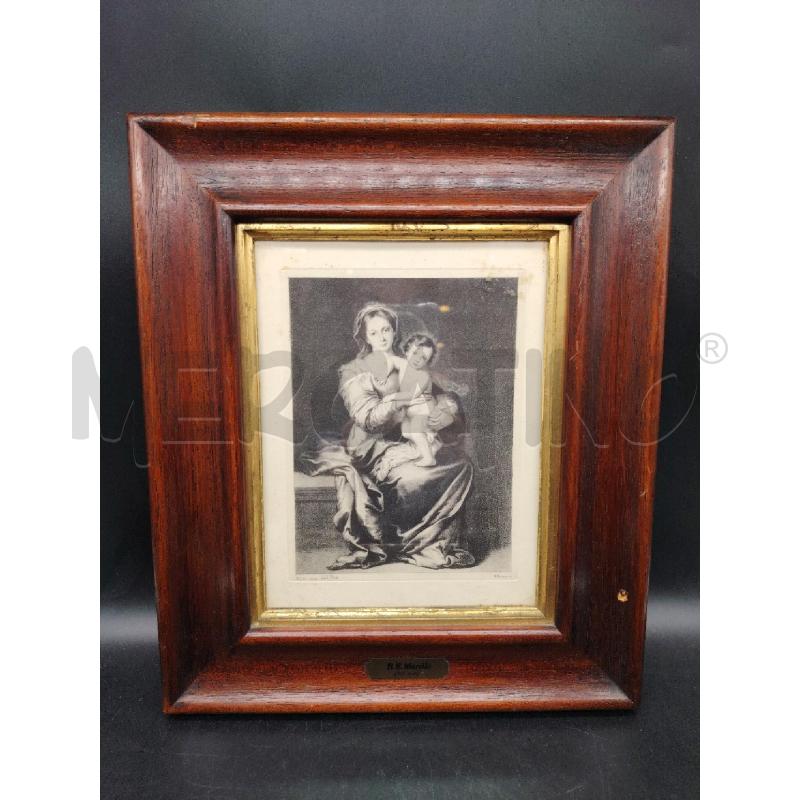 MADONNA CON FIGLIO DI MURILLO TIRATURA LIMITATA  | Mercatino dell'Usato Roma eur 1