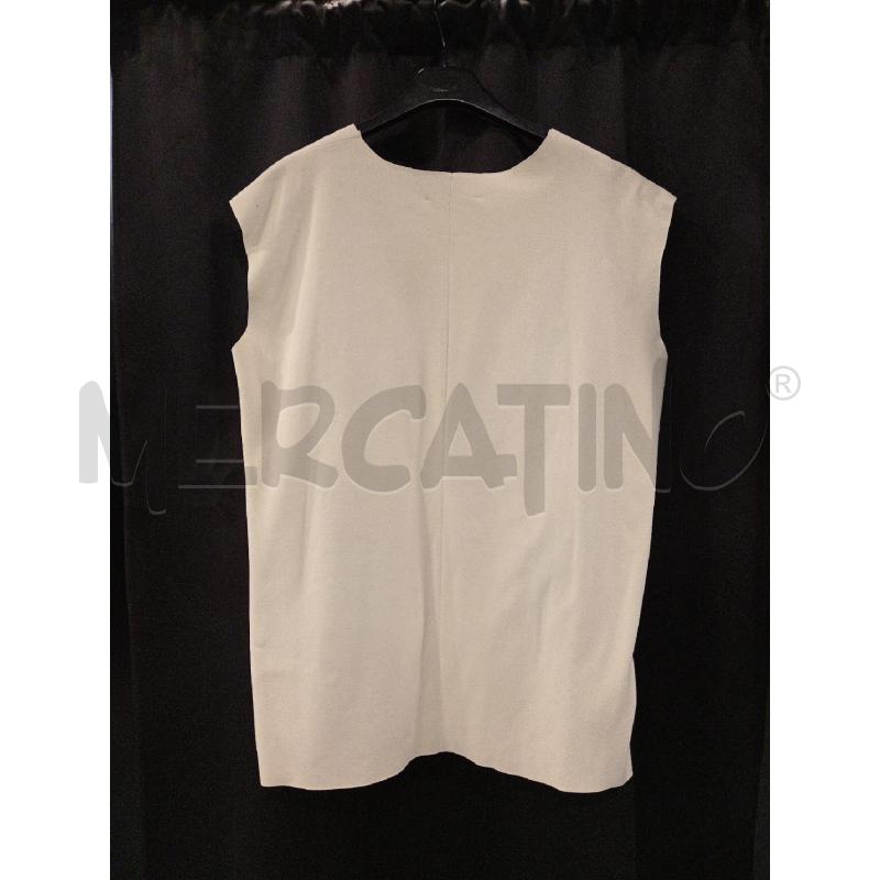 MAGLIA D BALMAIN PELLE AGNELLO PANNA | Mercatino dell'Usato Roma eur 3