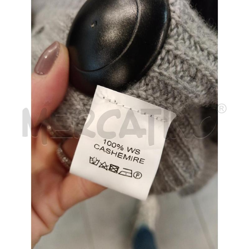 MAGLIA D BALO ROMA GRI CASHMERE | Mercatino dell'Usato Roma eur 2