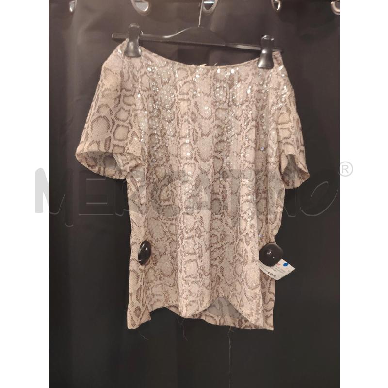 MAGLIA D LUISA SPAGNOLI PITON PAILLETTES | Mercatino dell'Usato Roma eur 1