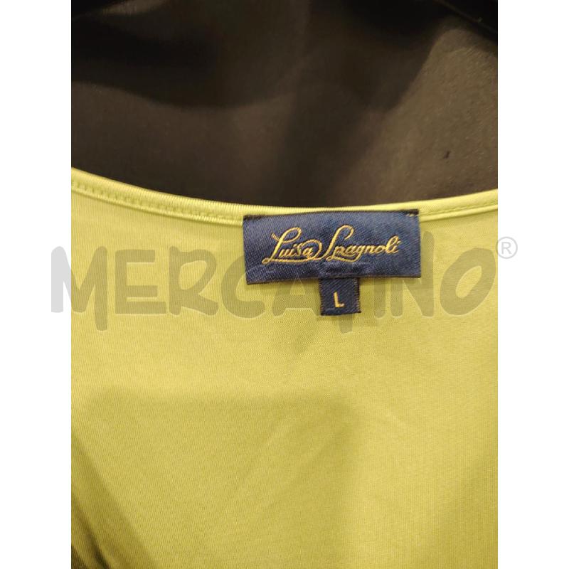 MAGLIA D LUISA SPAGNOLI VERDE SCOLLO SERPENTE SDOR | Mercatino dell'Usato Roma eur 3
