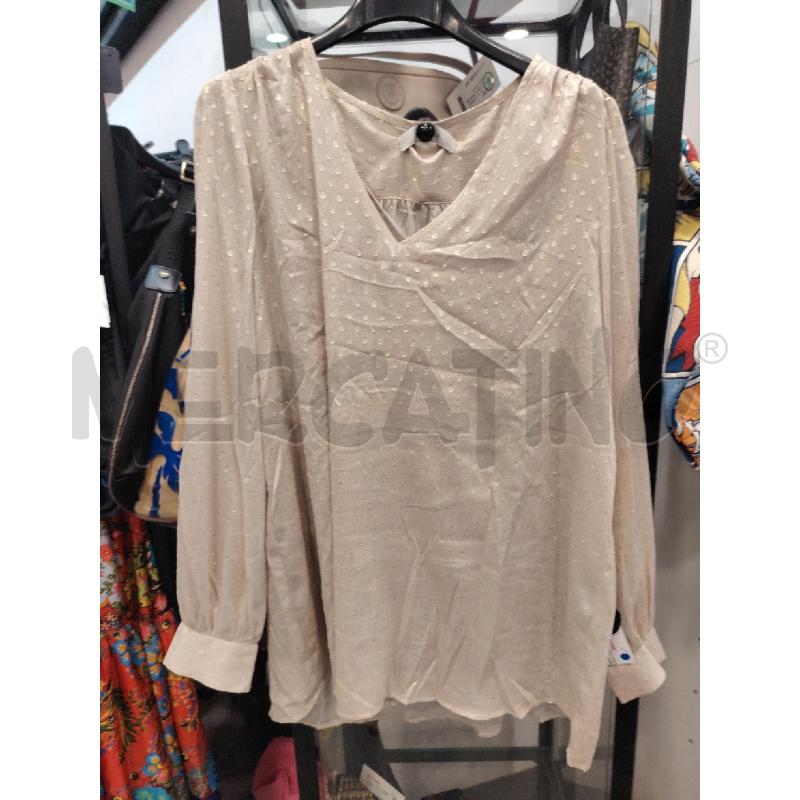 MAGLIA D MARELLA BEIGE POIS | Mercatino dell'Usato Roma eur 1