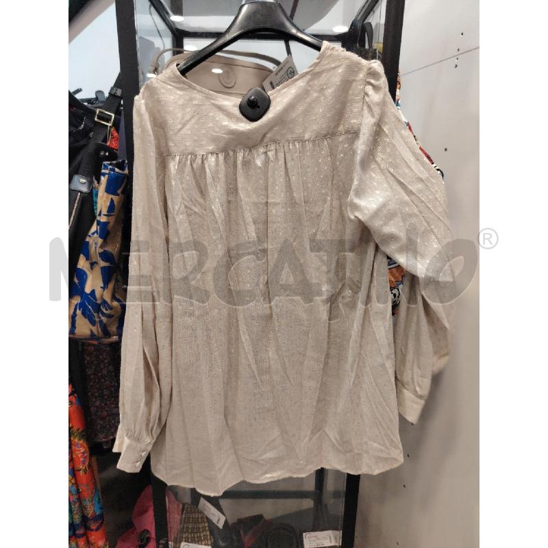 MAGLIA D MARELLA BEIGE POIS | Mercatino dell'Usato Roma eur 3