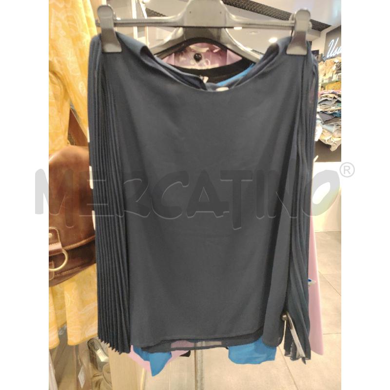 MAGLIA D MARELLA BLU MANICHE TRASP COSTE | Mercatino dell'Usato Roma eur 1