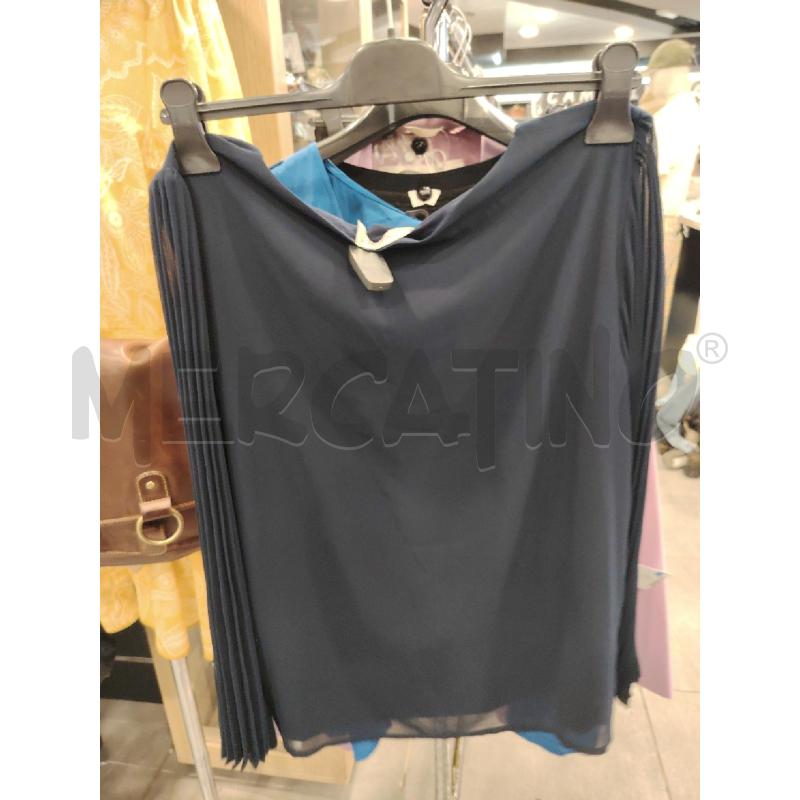 MAGLIA D MARELLA BLU MANICHE TRASP COSTE | Mercatino dell'Usato Roma eur 3