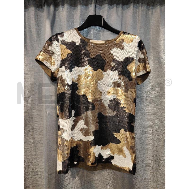 MAGLIA D MICHAEL KORS PAILLETTES MIMETICO | Mercatino dell'Usato Roma eur 1