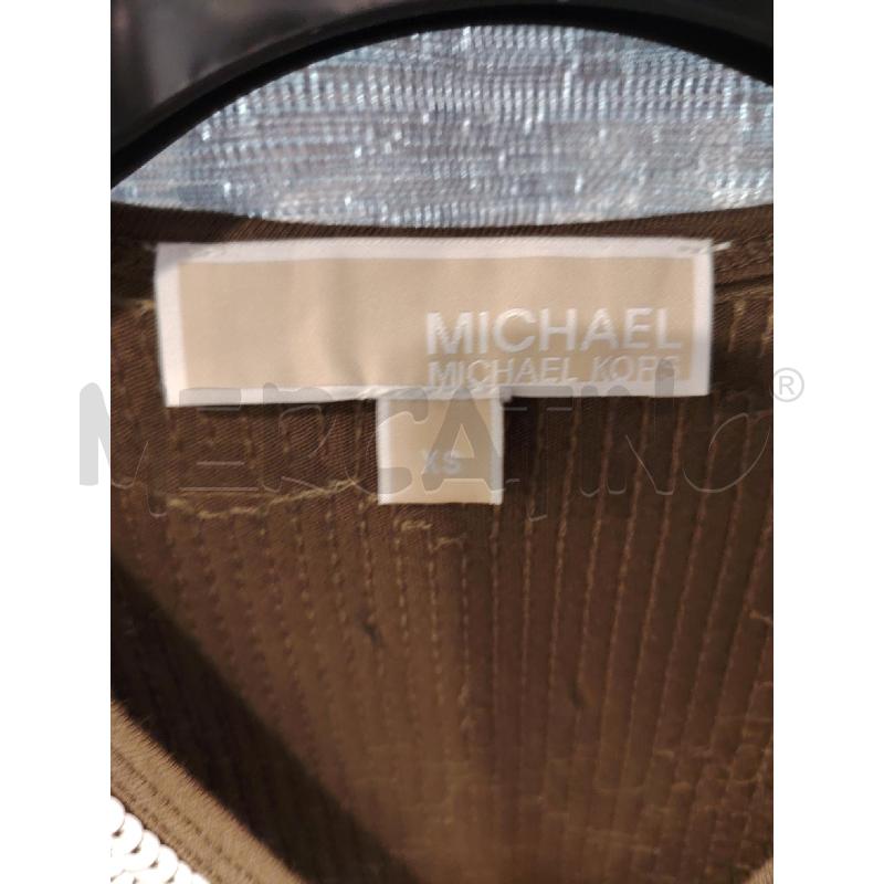 MAGLIA D MICHAEL KORS PAILLETTES MIMETICO | Mercatino dell'Usato Roma eur 2