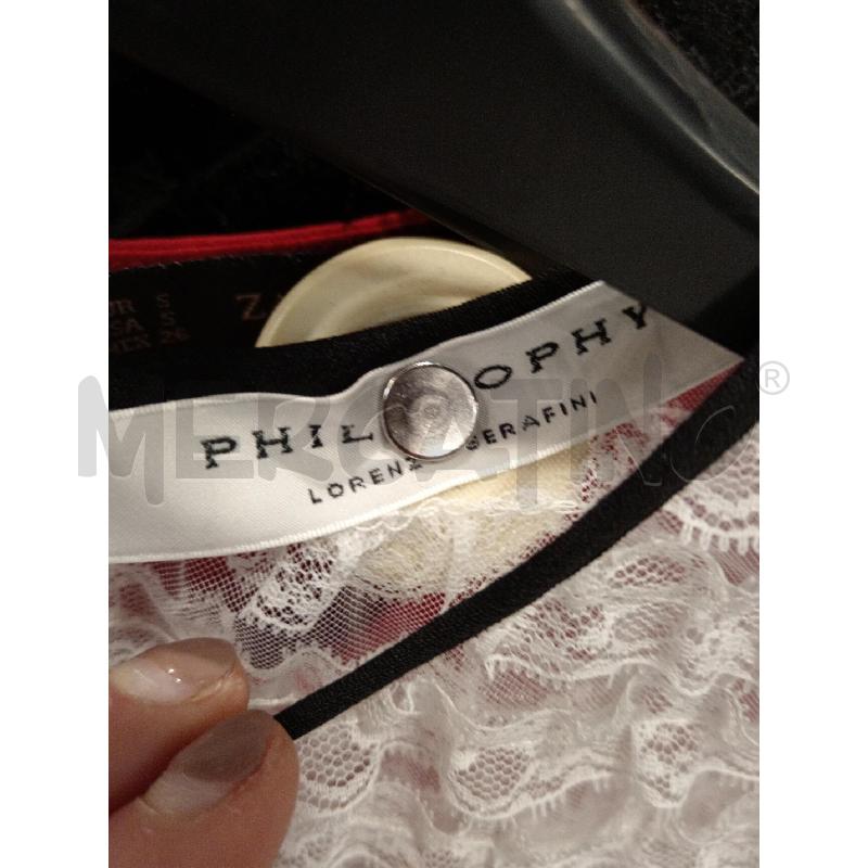 MAGLIA D PHILOSOPHY BI APIZZO TRASP  | Mercatino dell'Usato Roma eur 2