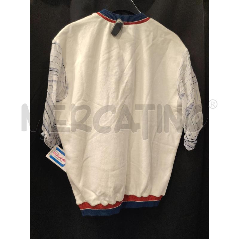 MAGLIA D PIANURASTUDIO GRI MANICA BLU GIOCCO RSS | Mercatino dell'Usato Roma eur 3