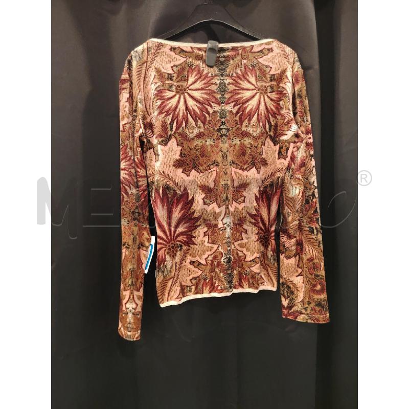 MAGLIA D ROBERTO CAVALLI ROSA FANT VELLUTO | Mercatino dell'Usato Roma eur 3