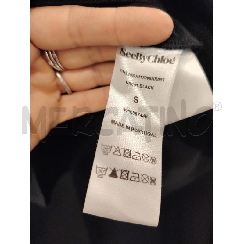 MAGLIA D SEE BY CHLOE NE ARRICCIO CENTRO  | Mercatino dell'Usato Roma eur 2