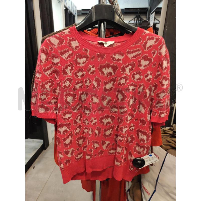 MAGLIA D SO ALLURE FUCSIA LEOPARDATO  | Mercatino dell'Usato Roma eur 1