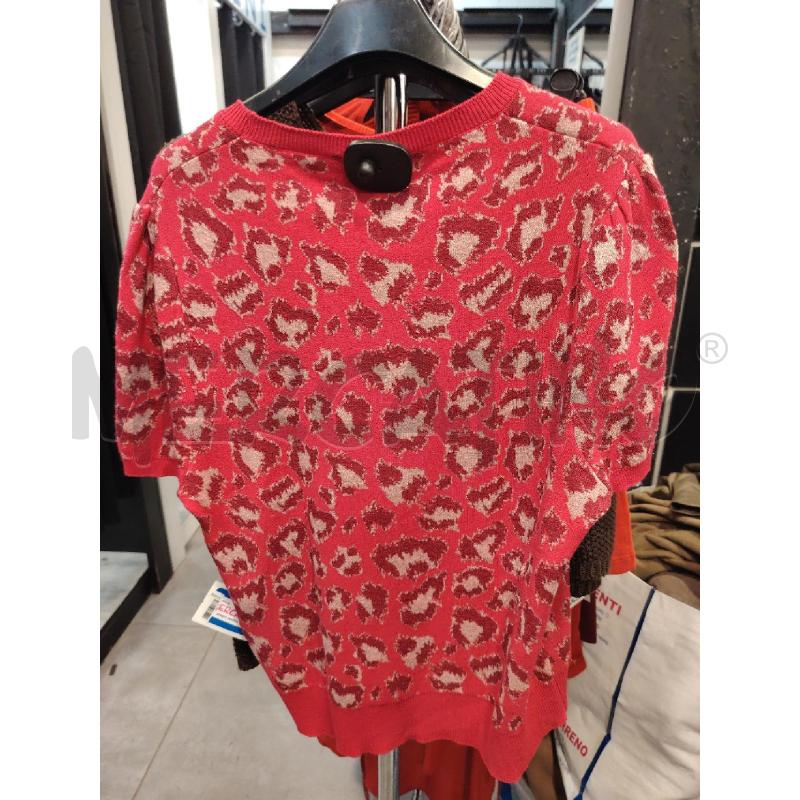 MAGLIA D SO ALLURE FUCSIA LEOPARDATO  | Mercatino dell'Usato Roma eur 2